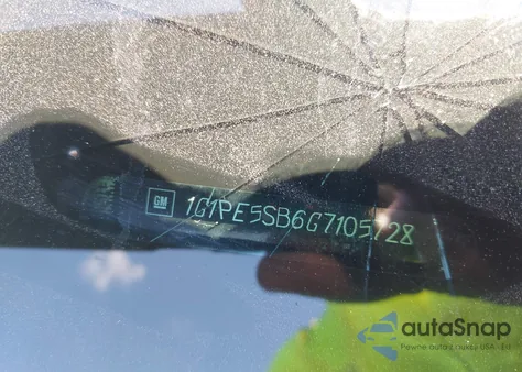 2016 Chevrolet Cruze Limited Lt z USA, uszkodzony, nr VIN 1G1PE5SB6G7105728